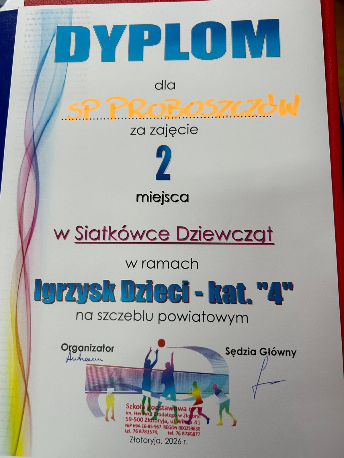 Szkoła Podstawowa         im. W.Puchalskiego w Proboszczowie